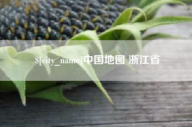 庄河中国地图 浙江省