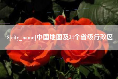 庄河中国地图及34个省级行政区