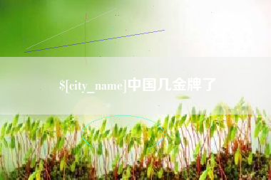 庄河中国几金牌了