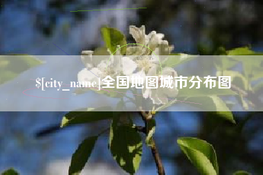 庄河全国地图城市分布图