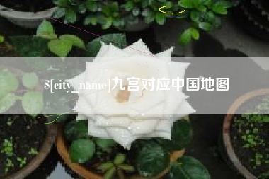 庄河九宫对应中国地图