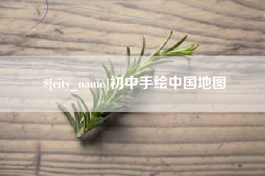 庄河初中手绘中国地图