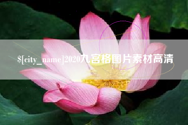 庄河2020九宫格图片素材高清