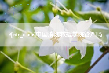 庄河中国消防救援学院管严吗