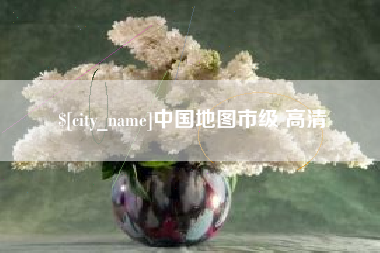 庄河中国地图市级 高清