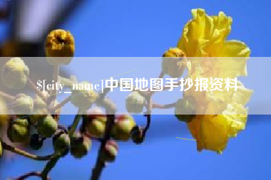 庄河中国地图手抄报资料