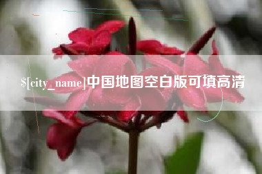 庄河中国地图空白版可填高清