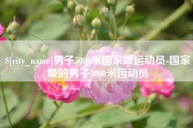 庄河男子5000米国家级运动员-国家级的男子5000米运动员
