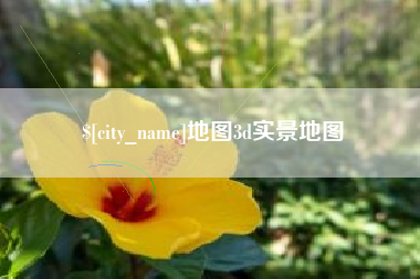 庄河地图3d实景地图