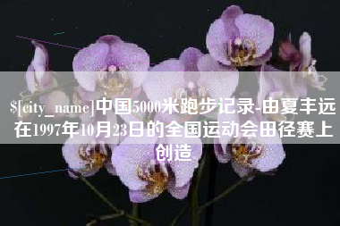 庄河中国5000米跑步记录-由夏丰远在1997年10月23日的全国运动会田径赛上创造