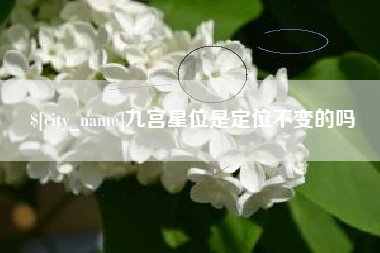 庄河九宫星位是定位不变的吗