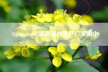庄河消防器材生产厂家集中
