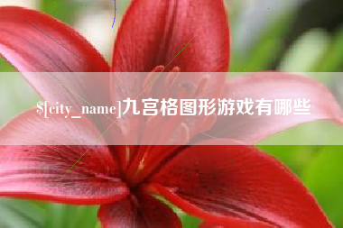 庄河九宫格图形游戏有哪些