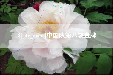 庄河中国队第八块金牌