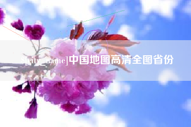 庄河中国地图高清全图省份