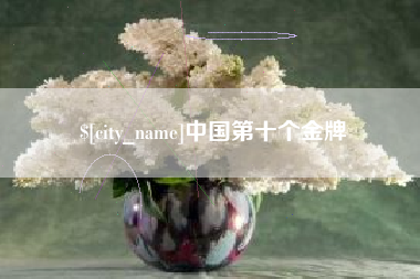 庄河中国第十个金牌
